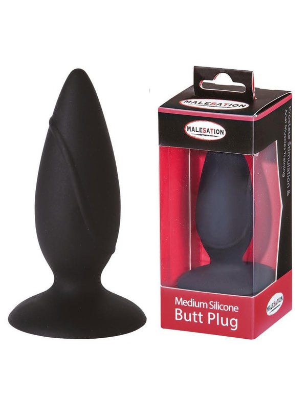 Malesation Silicone Anal Plug - Medium