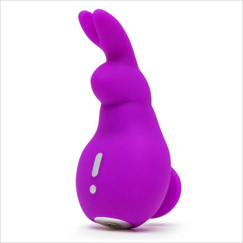 Happy Rabbit Mini Ears Held Vibrator - Purple 